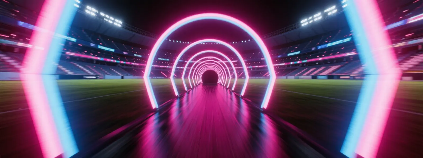 虚拟竞技场景示意图