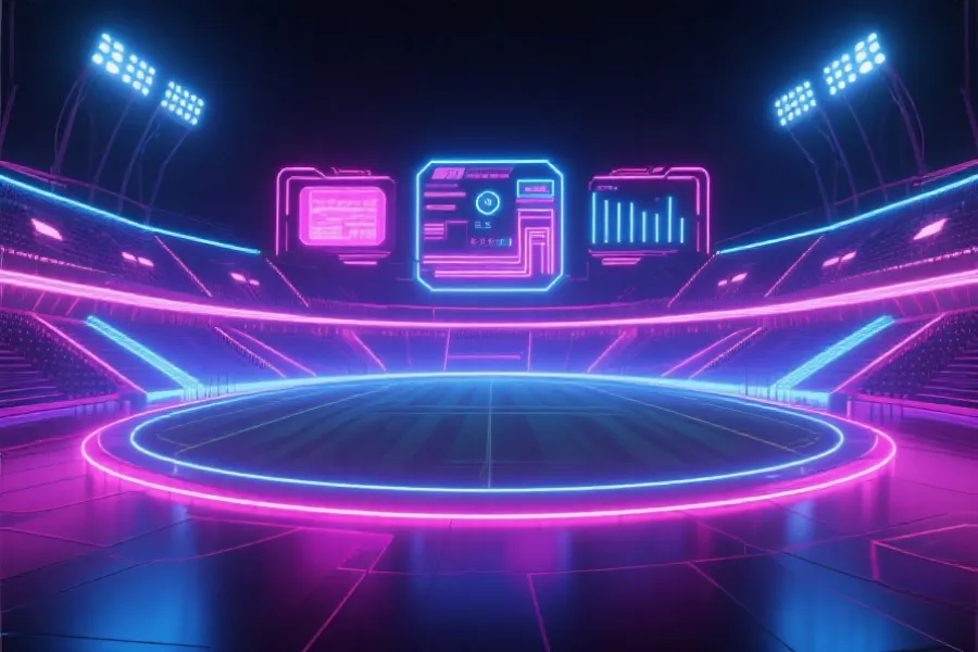 虚拟场景示意图