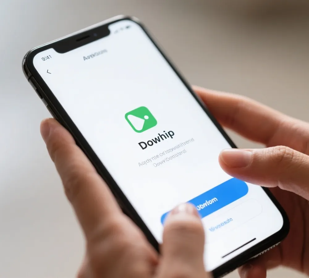 移动端下载安装示意